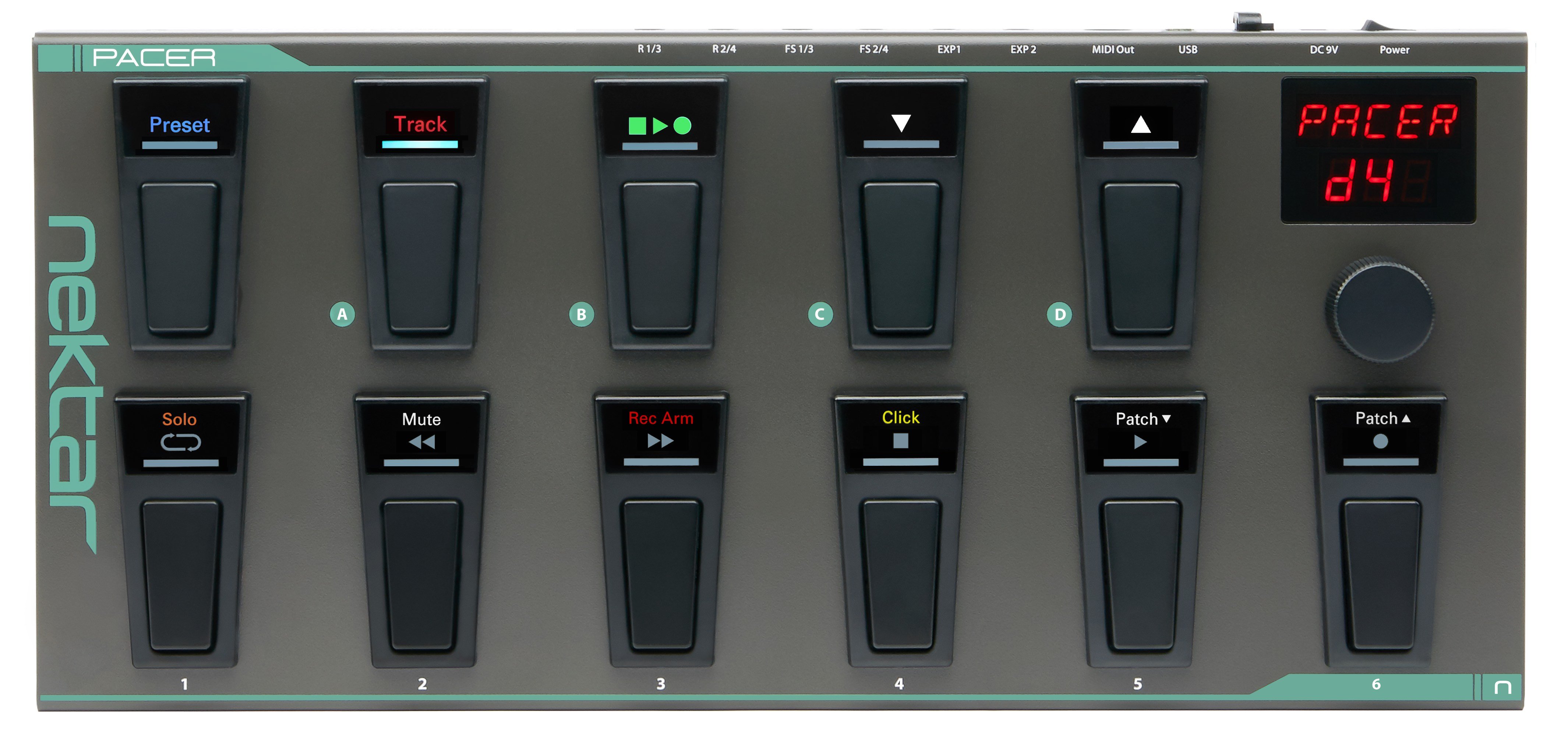 Pacer MIDI-Fuß-Controller