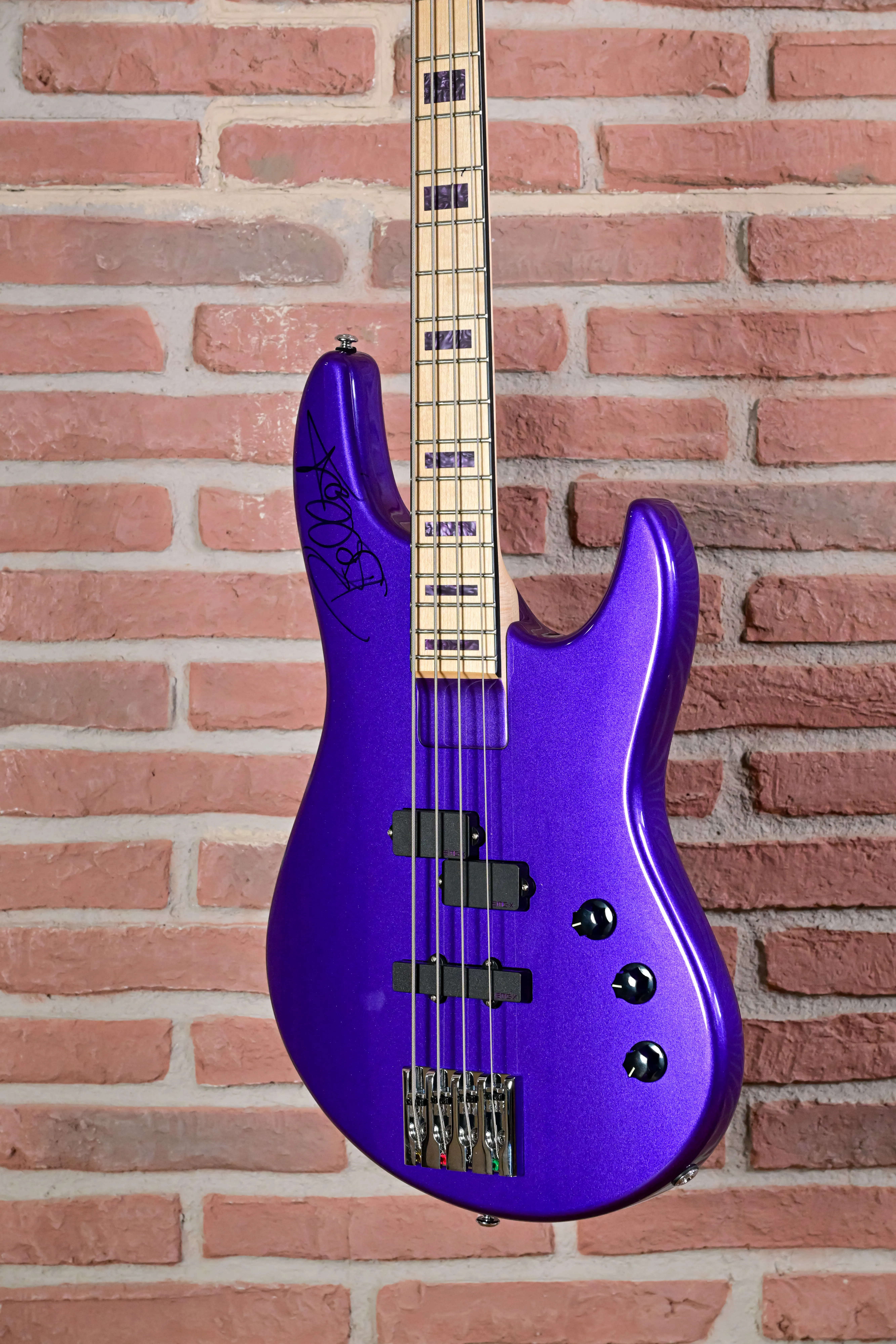 NC-4 Bass Metallic Purple - Signed by Frank Bello Signature -  #2