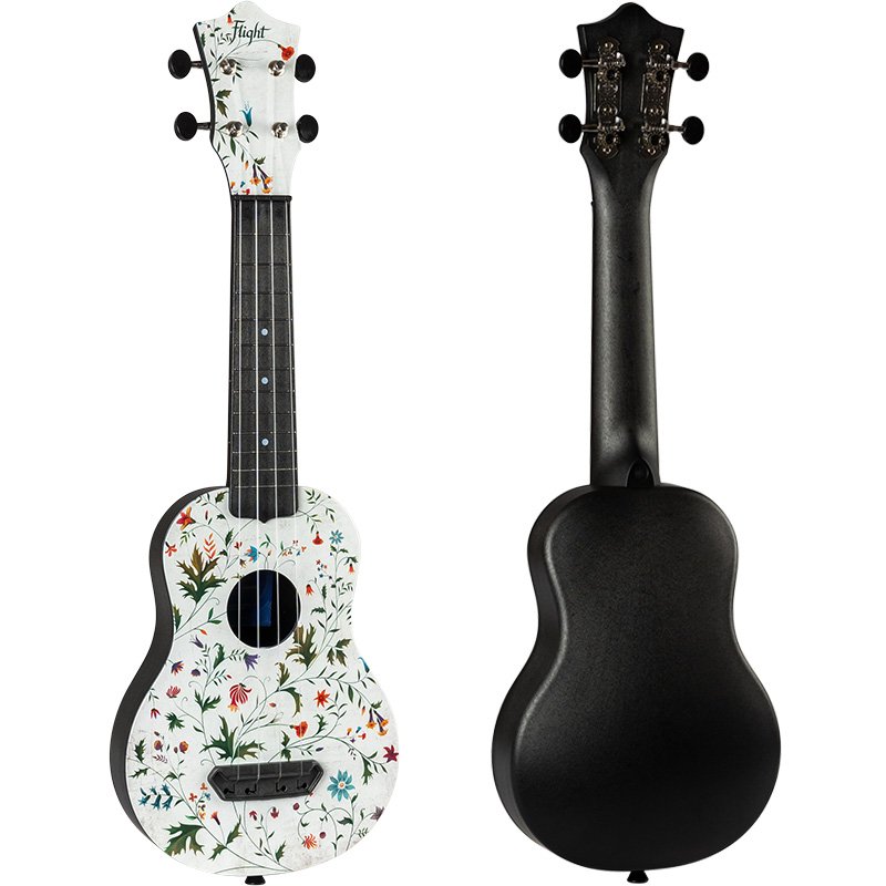 UTS-40 Flower Ultra Travel Ukulele