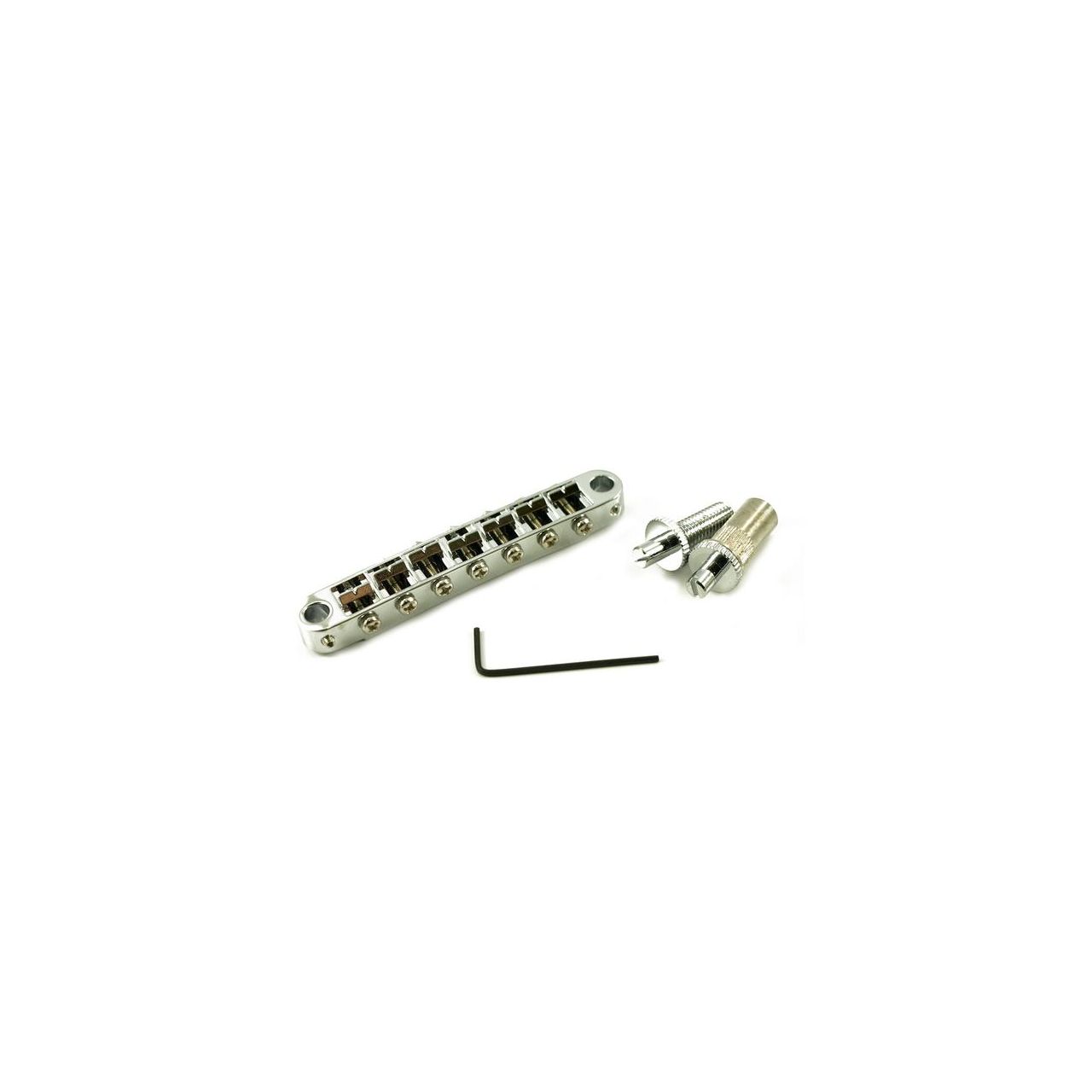 Tune-O-Matic - 7-string / Metric Posts / Chrome