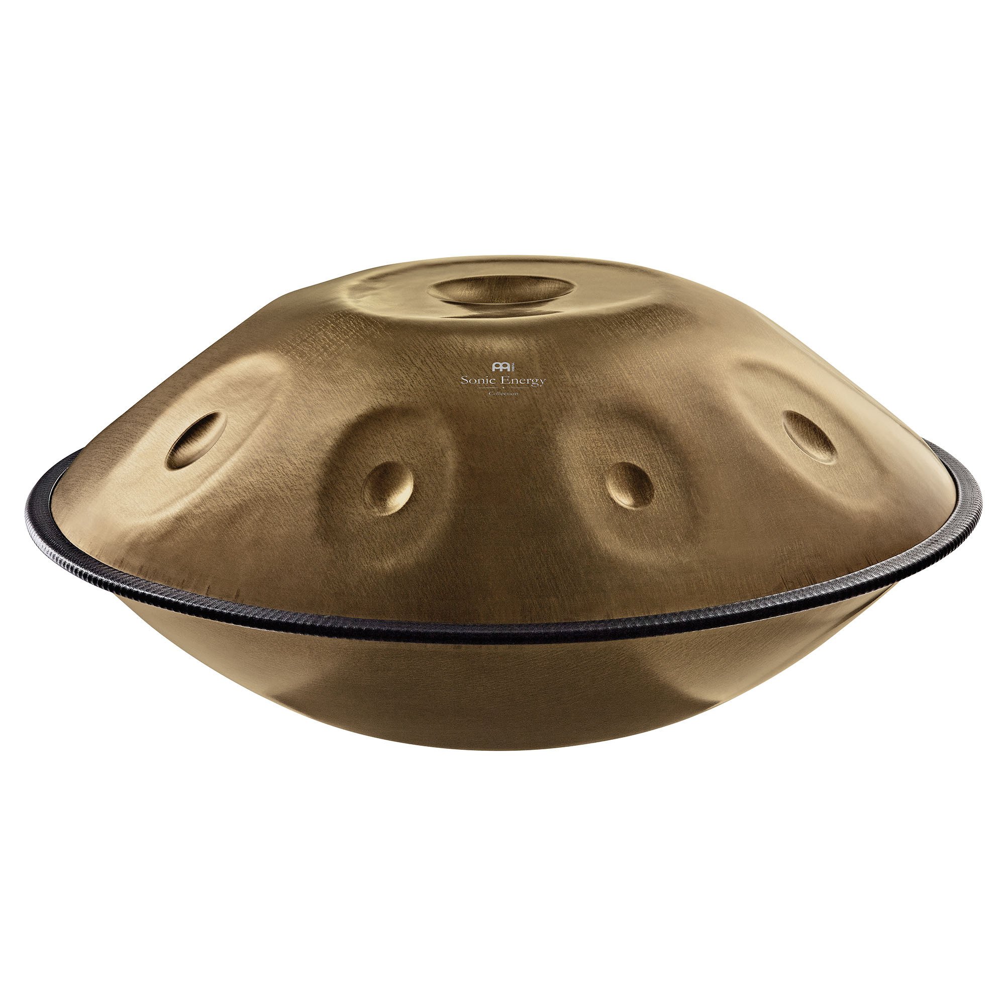 HPSTL91 Sensory Handpan Edelstahl D Amara 9 Töne 440 Hz - Vintage Gold
