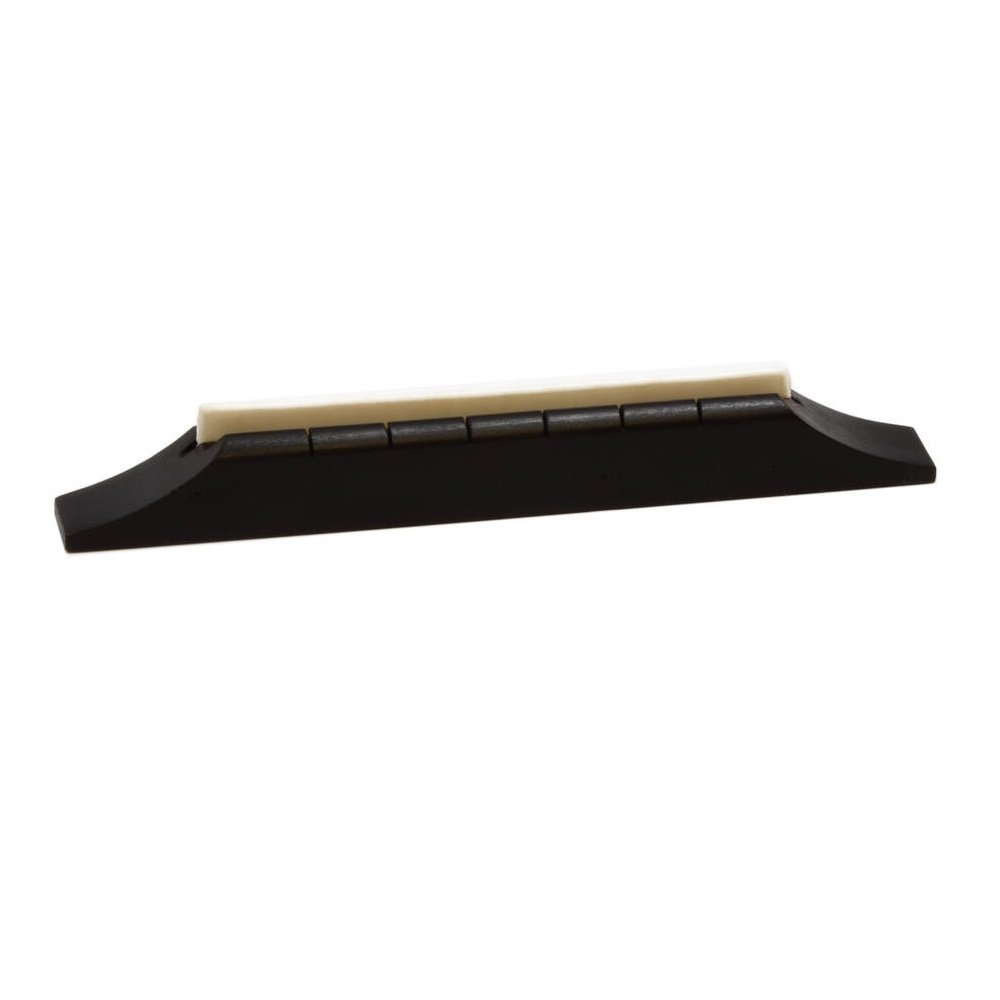 B 3342 - Hardwood Ebonized Acoustic Guitar Bridge