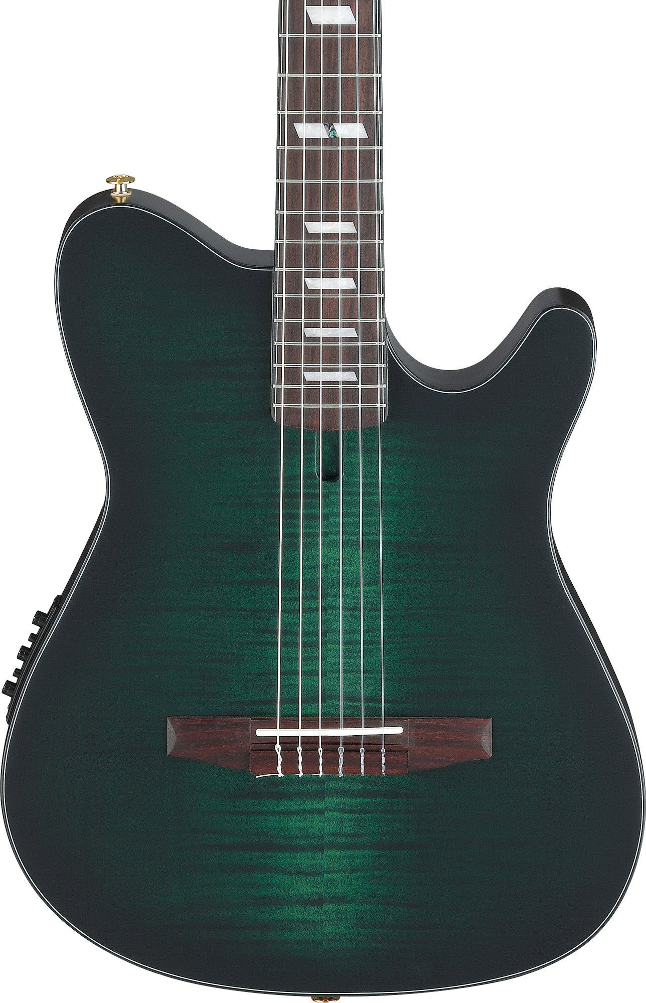 FRH20FMN-DGL Deep Emerald Green Low Gloss Konzertgitarre  