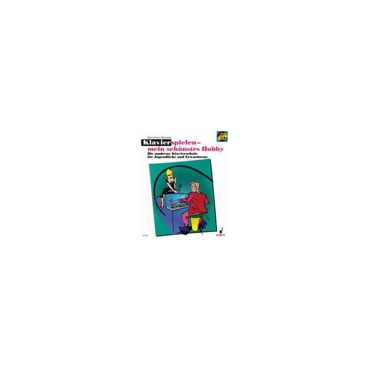 BUNDLE, Hans Günter Heumann - Klavierspielen- Mein schönstes Hobby, mit Notenklammer