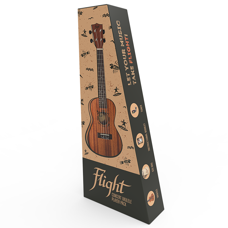 NUC310 Concert Ukulele Set