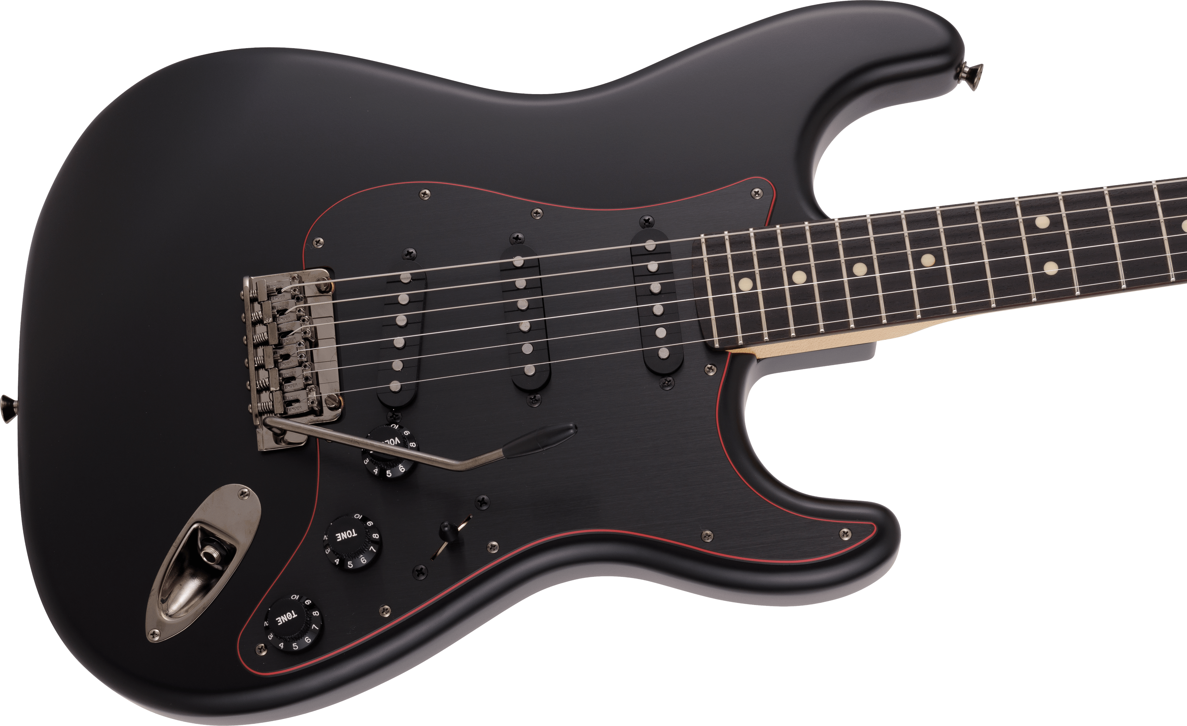 Made in Japan Limited Hybrid II Stratocaster®, Noir, Rosewood Fingerboard, Black