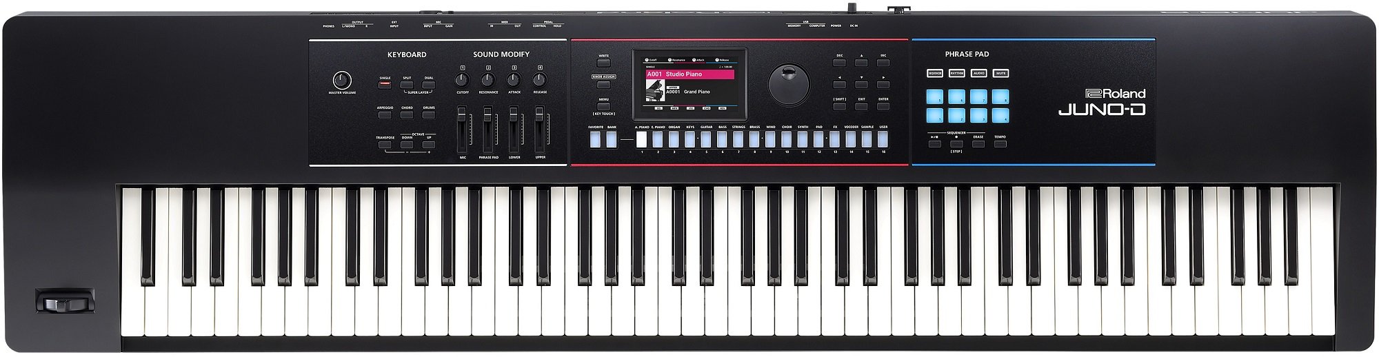 Roland JUNO-D8 Synthesizer Detailansicht