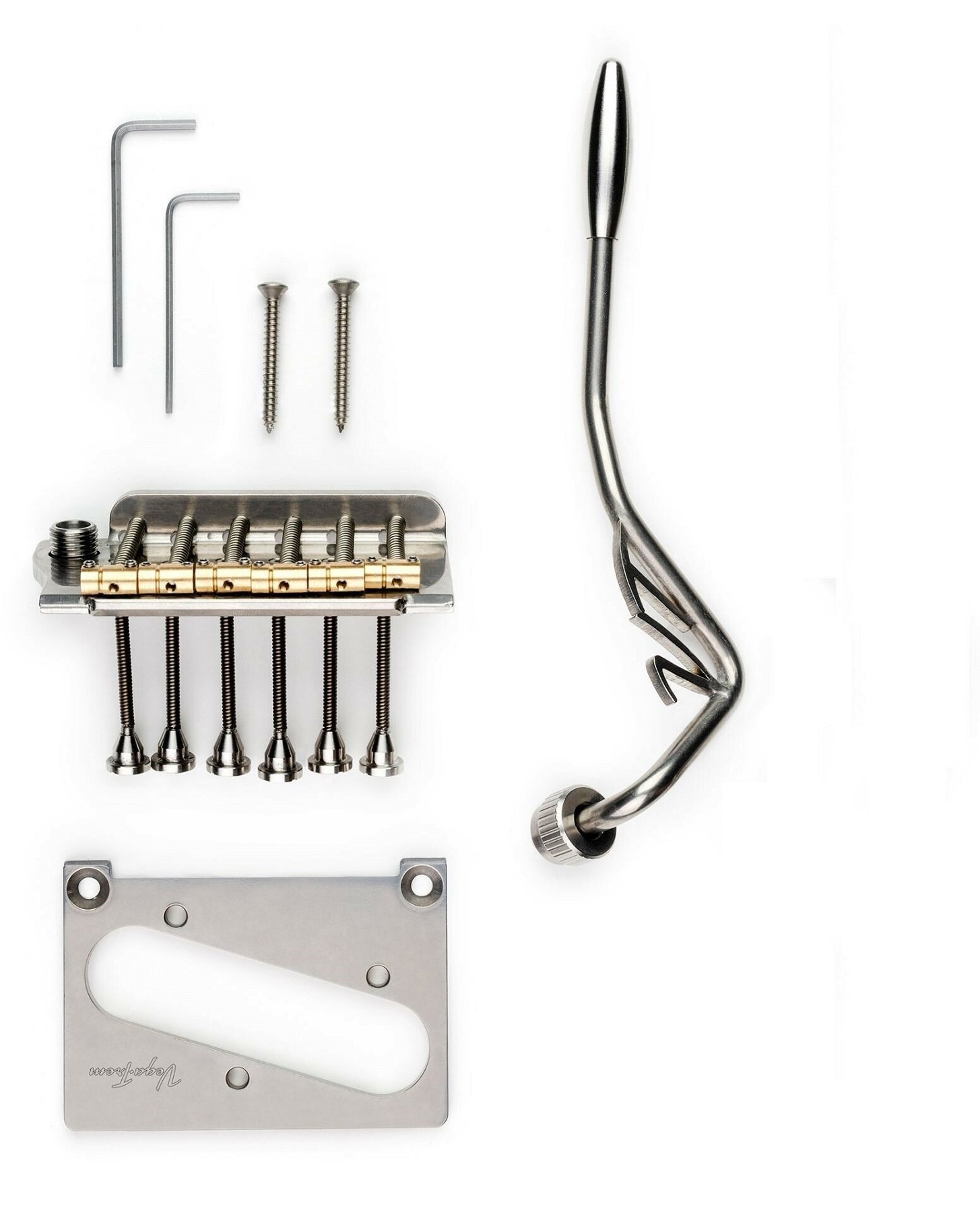 VT2 Teletrem Classic (VT2CL-wL), VT-Logo - Stainless Steel