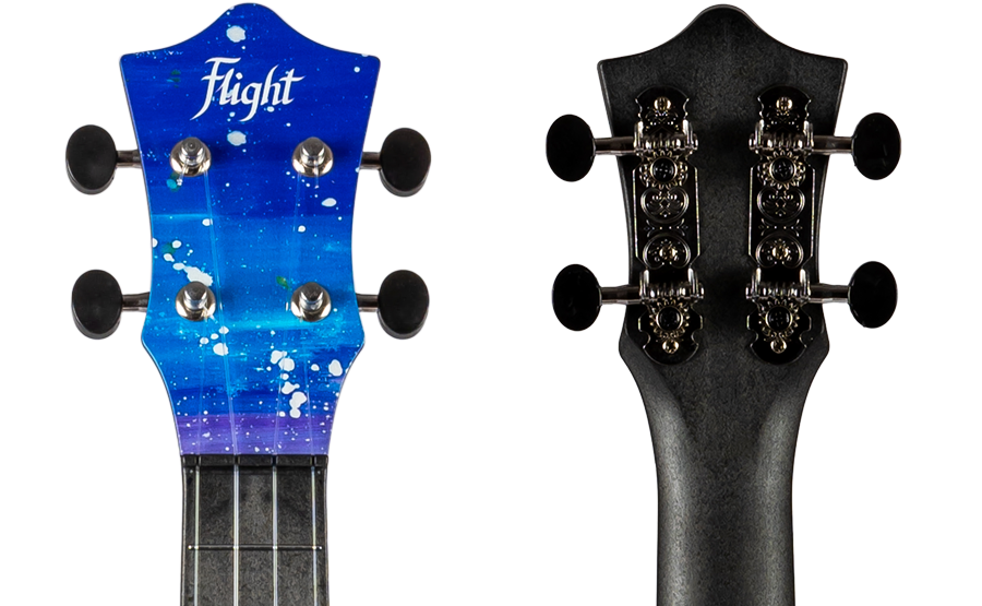 UTS-42 Snow Ultra Travel Ukulele 
