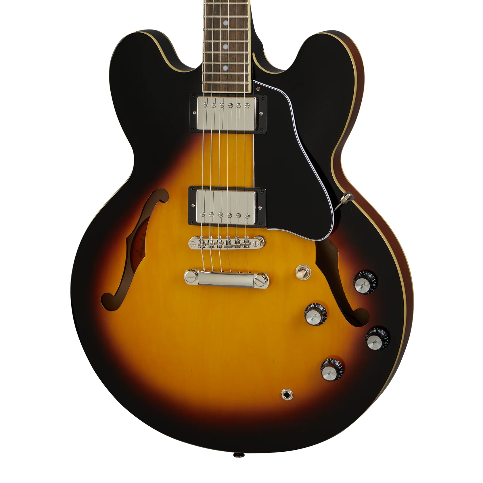 ES-335 Vintage Sunburst Semi-Hollowbody E-Gitarre