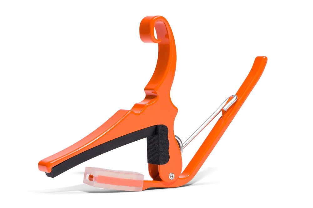 KG6OA Quick-Change Acoustic Capo - Orange Blaze