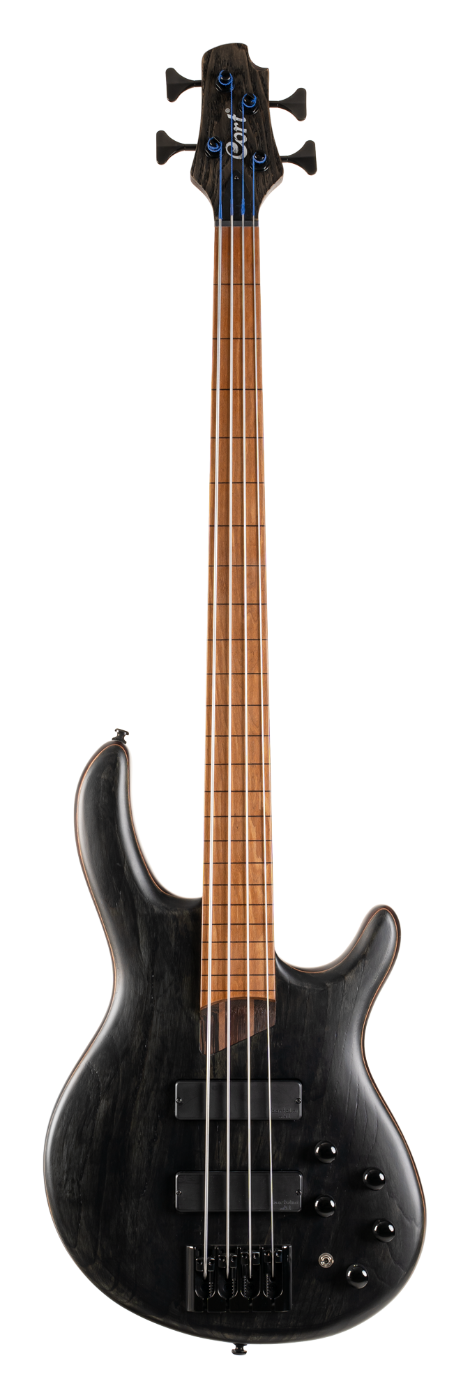 B4 Element Fretless Bass Open Pore Trans Black