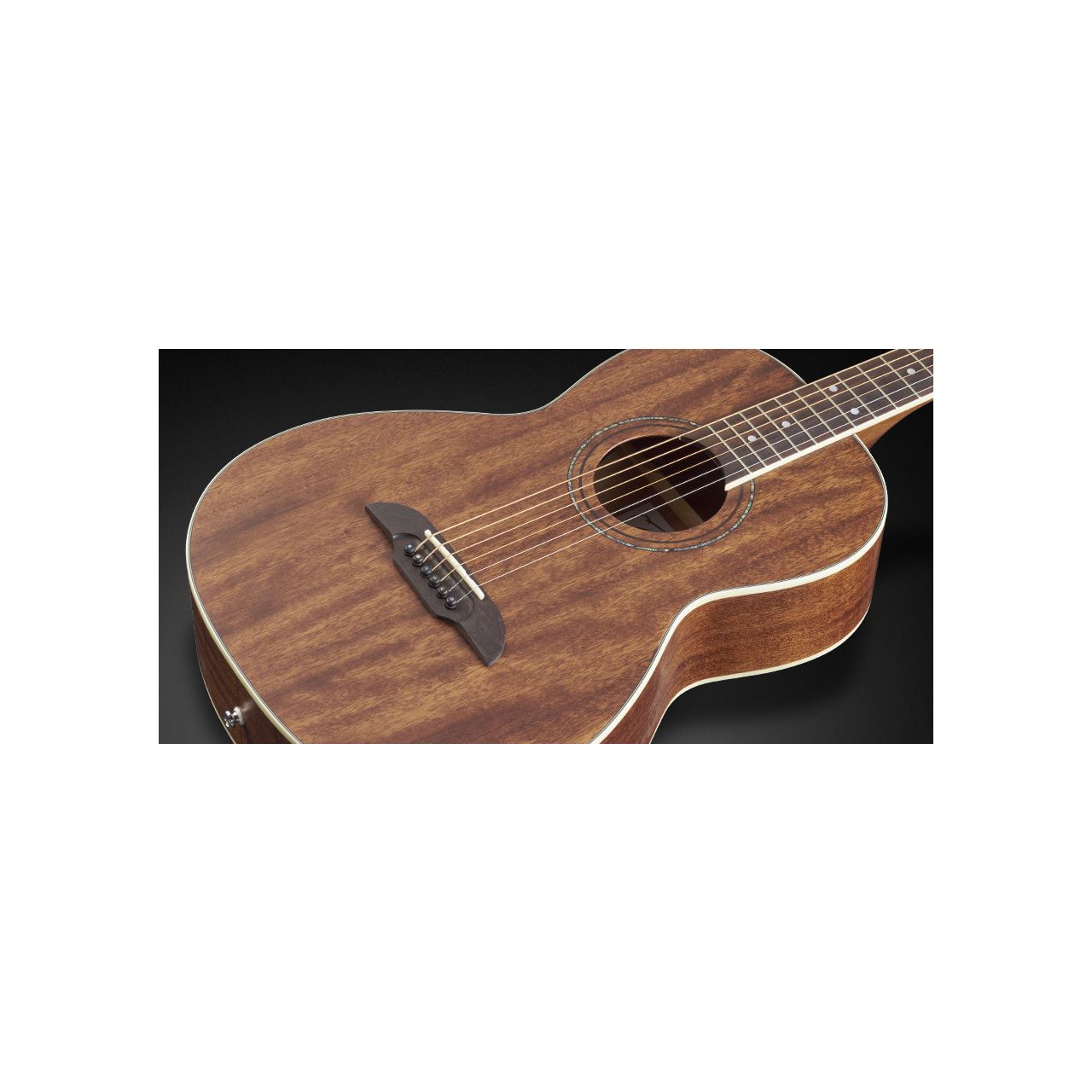 Legacy Parlor Mahagoni Natural Satin E - Westerngitarre mit Tonabnehmer