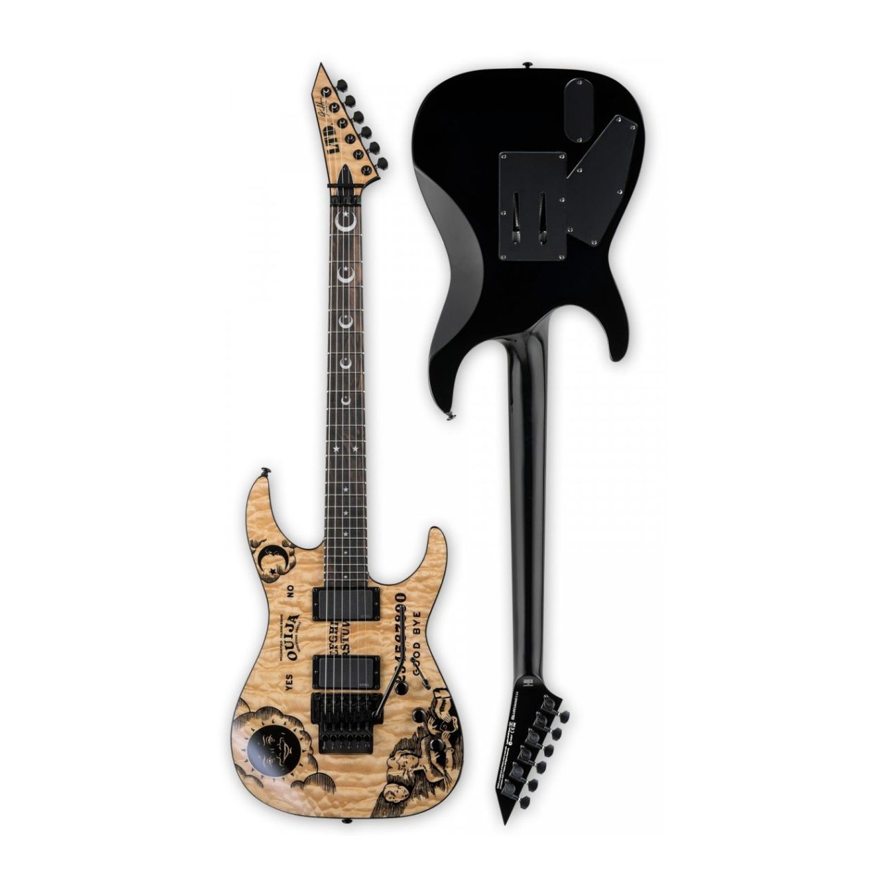 Kirk Hammet Ouija Natural - E-Gitarre