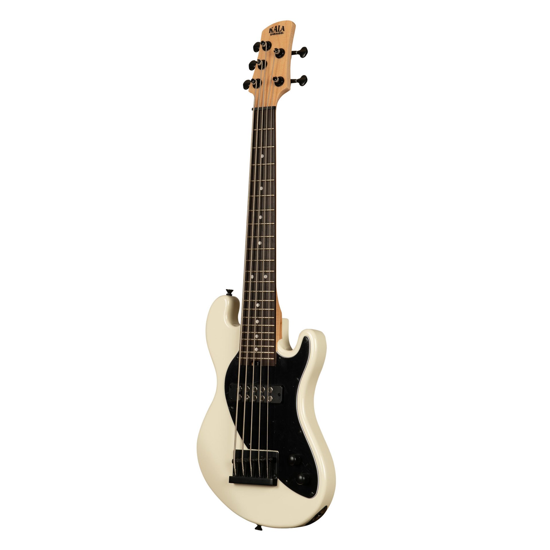 U-Bass Solid Body 5-String, Fretted Sweet Cream with Bag