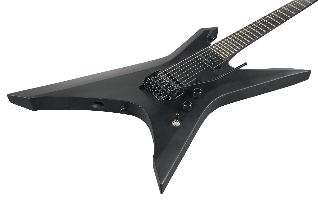 Iron Label XPTB620-BKF Black Flat Xiphos E-Gitarre