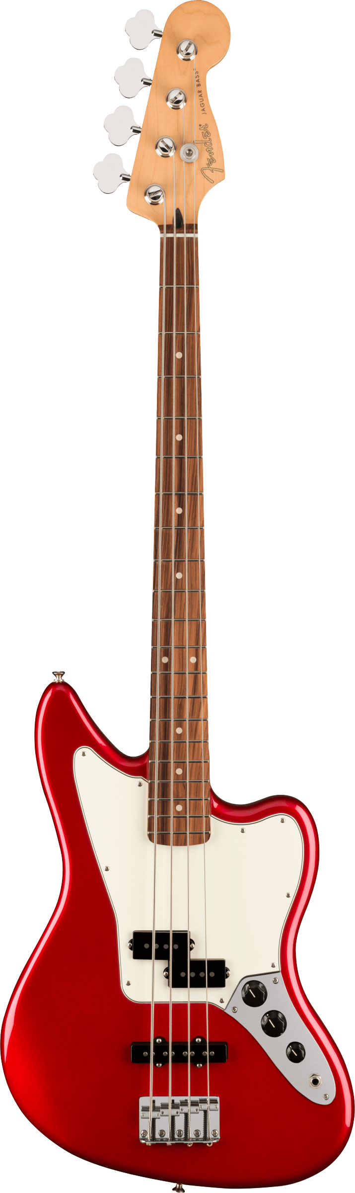 Player Jaguar® Bass, Pau Ferro Fingerboard, Candy Apple Red