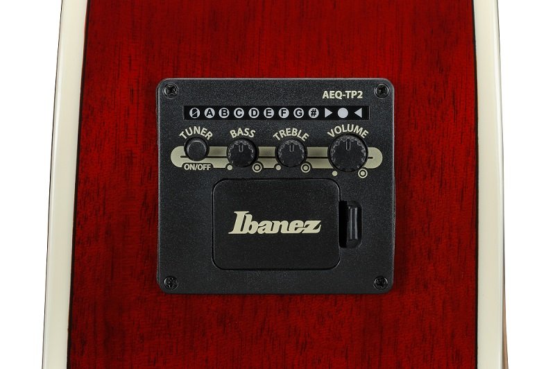 AJ70M1E-WR Wine Red Artwood Jumbo Westerngitarre