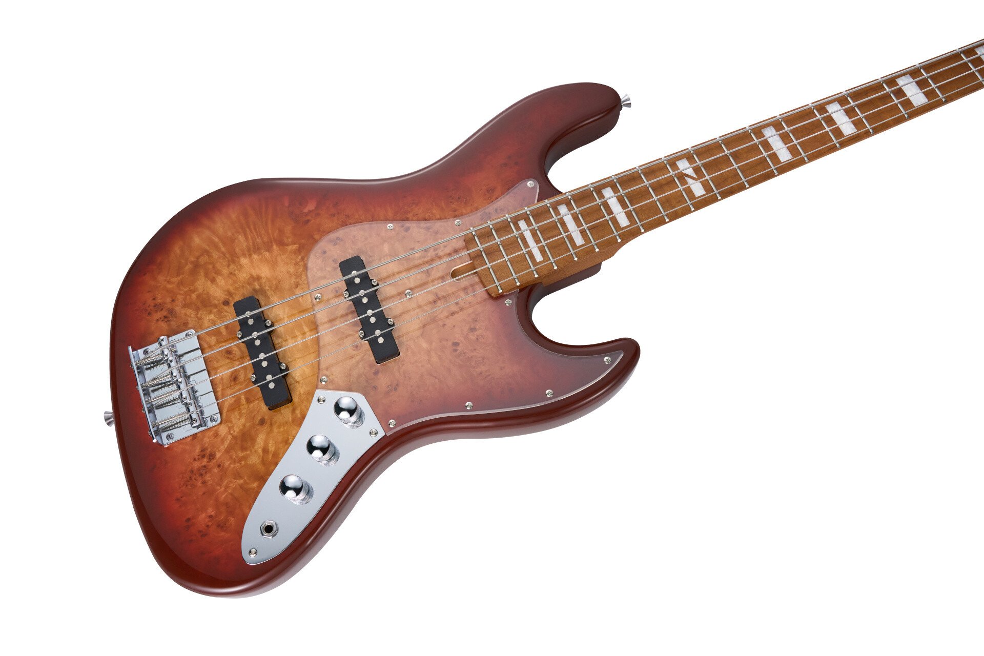 MBJ420 Electric Bass Guitar Red Burst