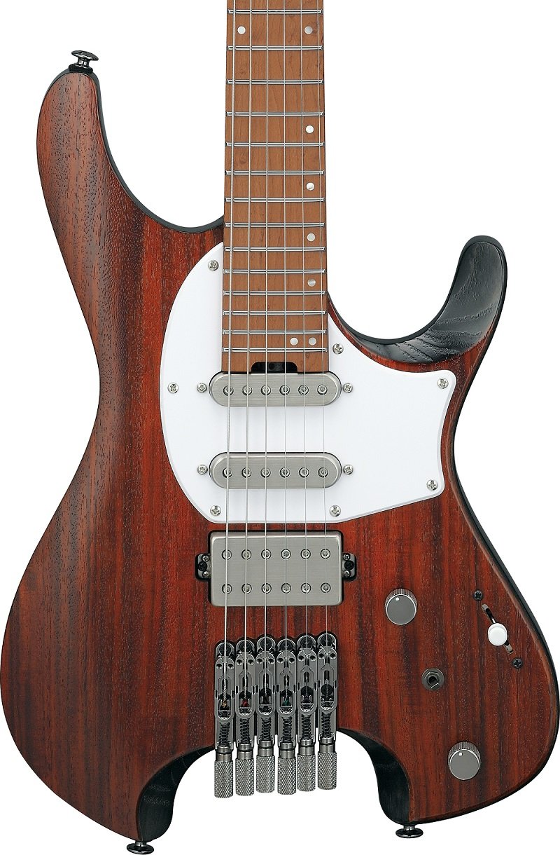 Q54WR-CNL Charcoal Brown Low Q Series Headless E-Gitarre