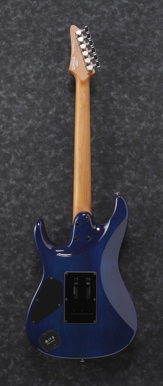 AZ226PB E-Gitarre in Cerulean Blue Burst + Gigbag PGPGB