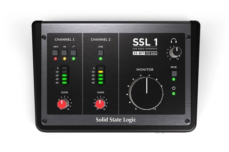 SSL1 - 2 IN/2 OUT USB-C Audio Interface