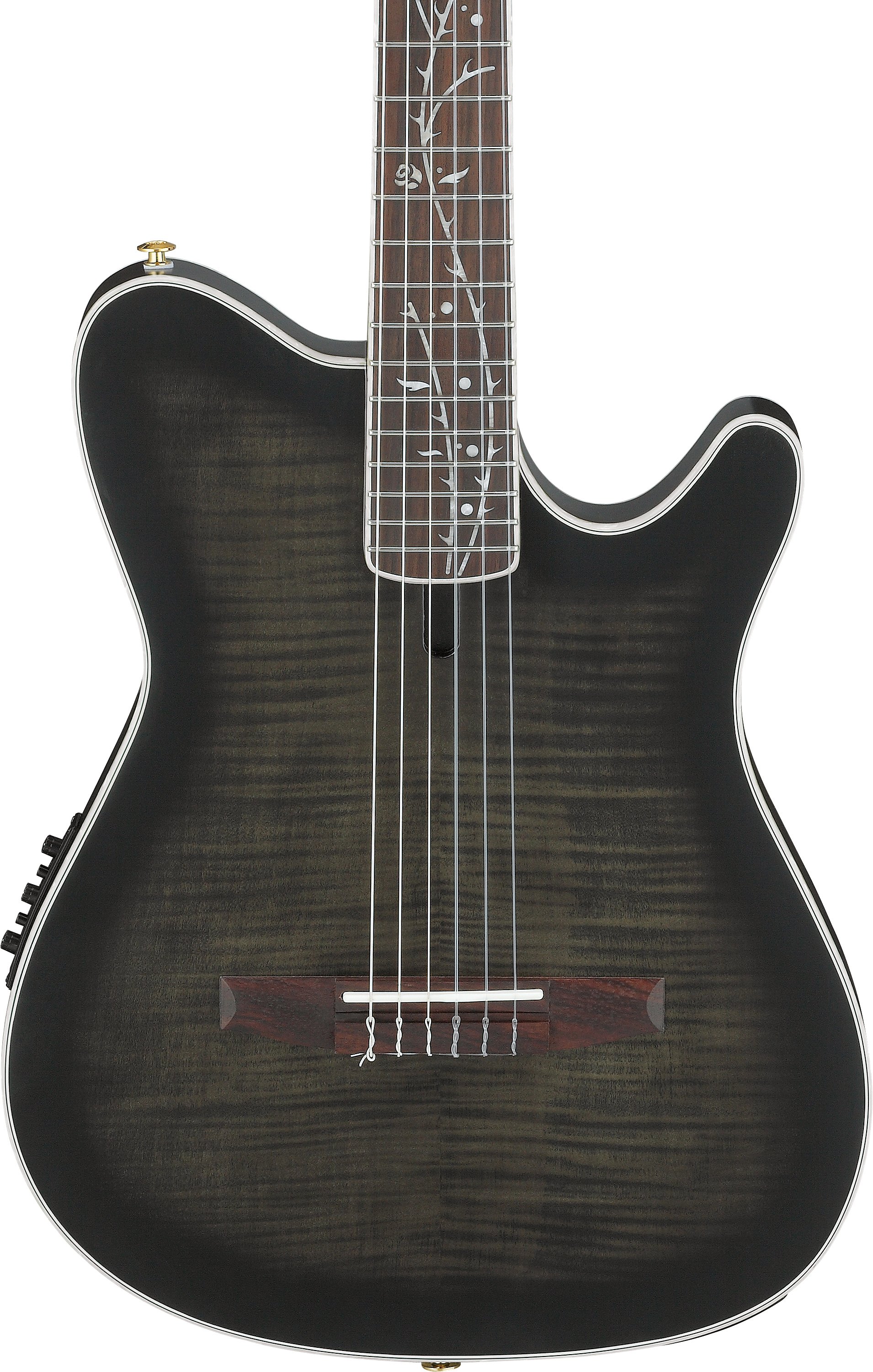 TOD20FMN Tim Henson Signature Nylon String Black Burst Fade Low Gloss