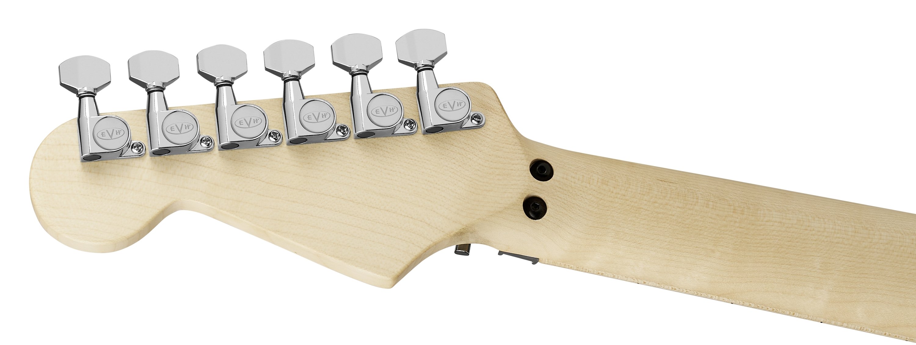 Striped Series Shapes Maple Fingerboard White and Black