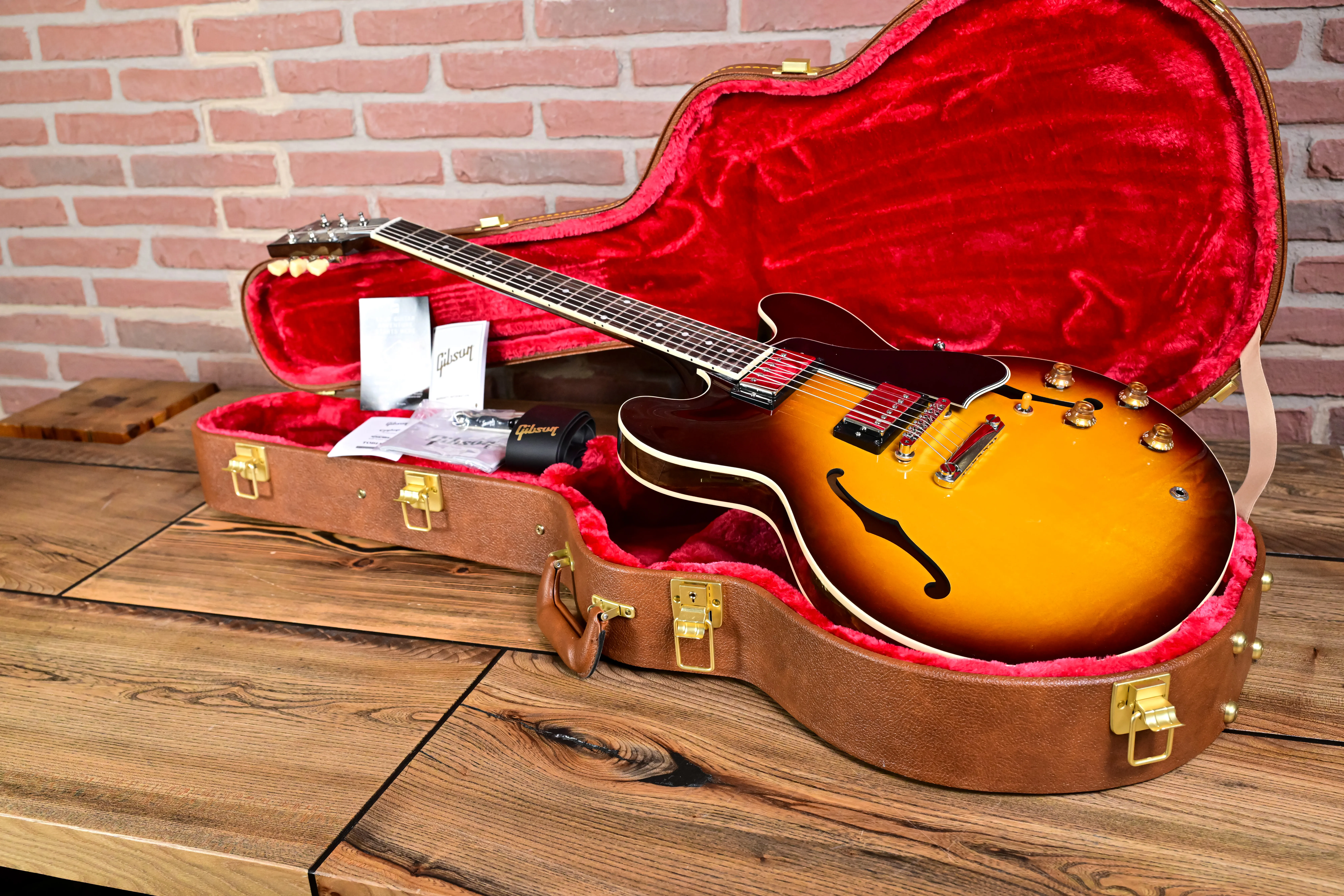 ES-335 50s - Vintage Tobacco Burst Semi-Hollowbody Guitar