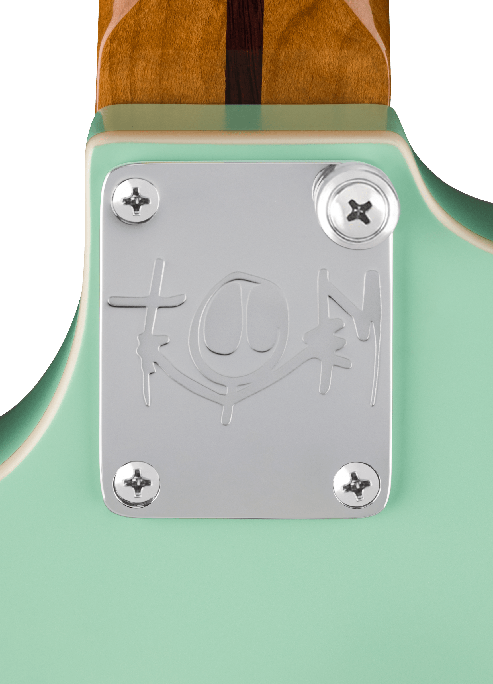 Tom DeLonge Starcaster®, Rosewood Fingerboard, Chrome Hardware, Satin Surf Green