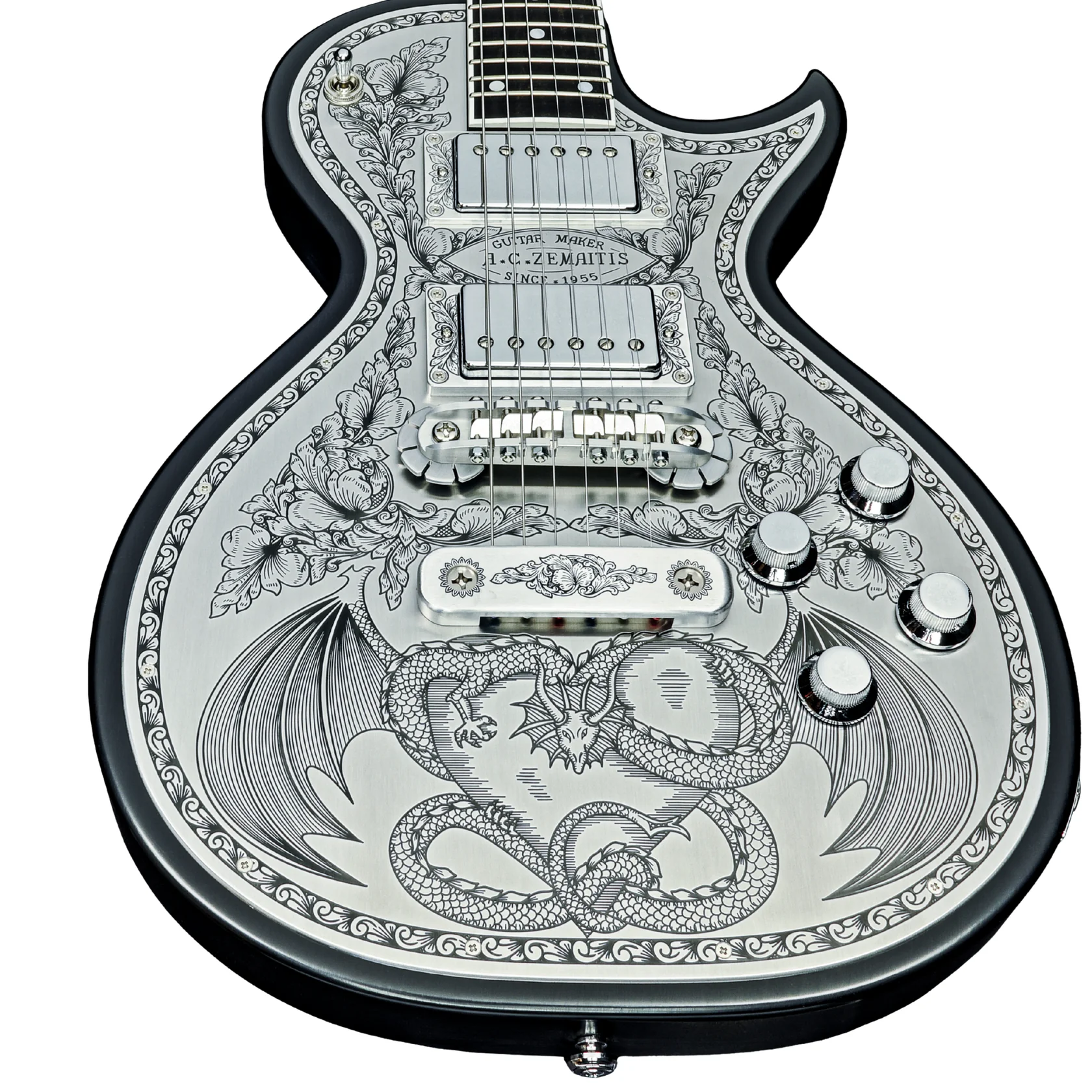 MFG-AC-24 Dragon & Heart, Black