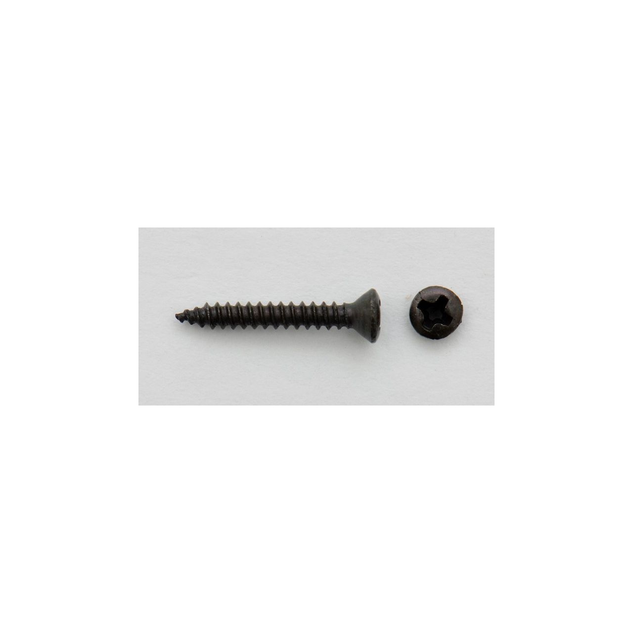 SR06B Humbucker Rahmenschraube, lang, 2,2 x 16 mm, schwarz