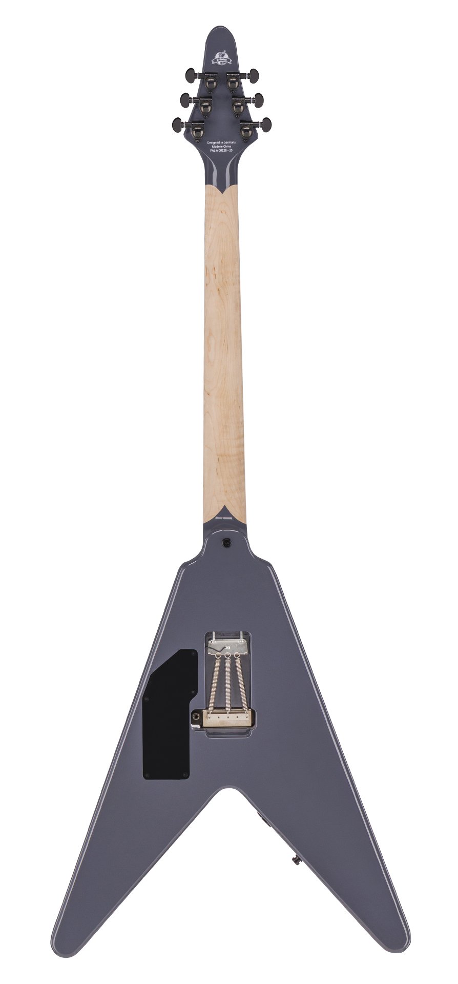 Artist Line Shark Series WH-1, w/ Floyd Rose - Solid Overland Gray High Polish