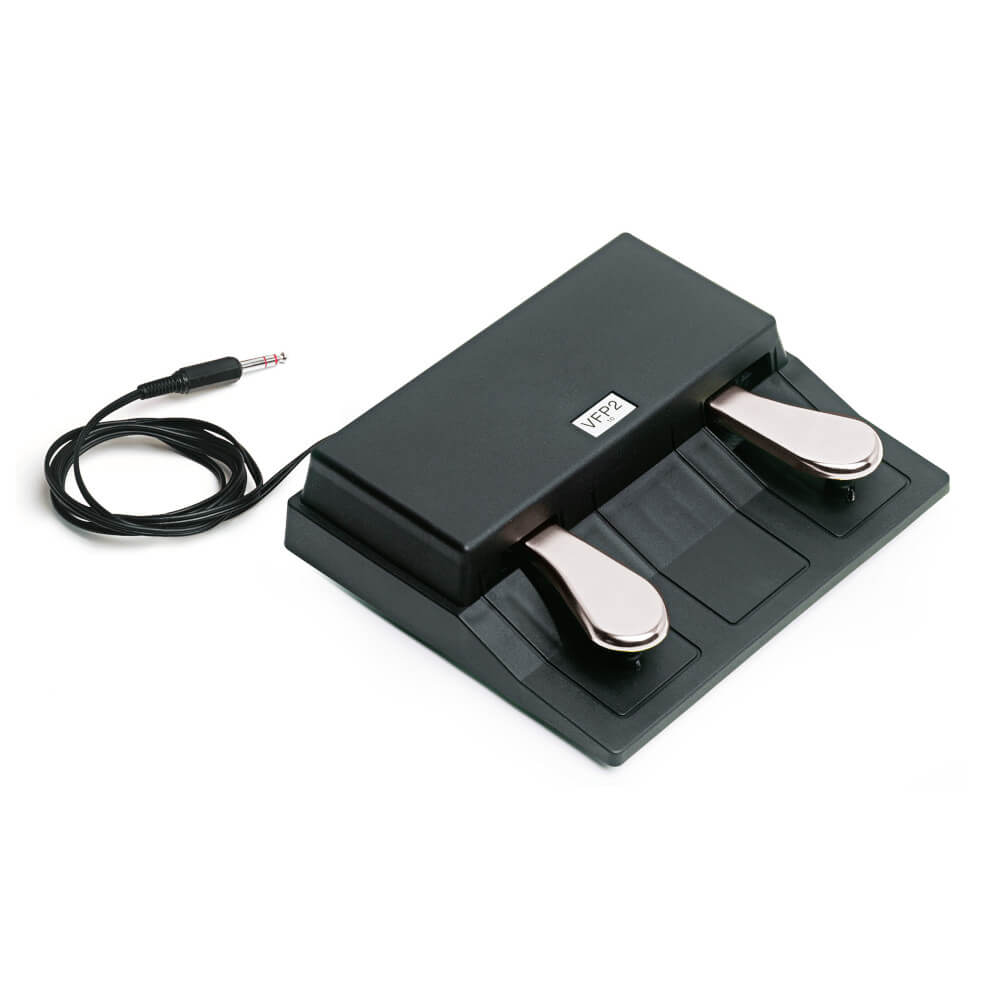 VFP2-10b Dual Sustain Pedal Open 1 Jack Stereo