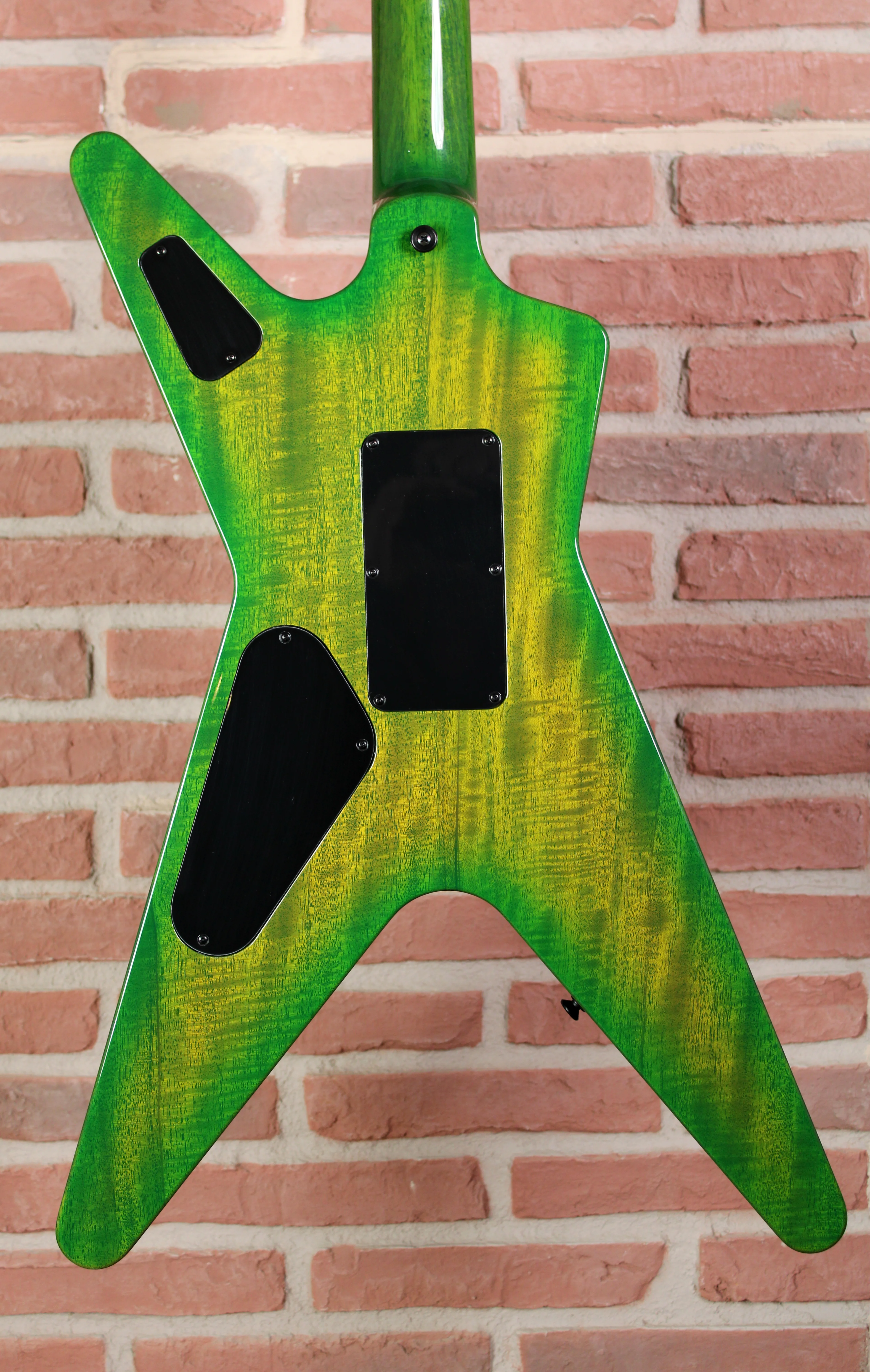 USA Custom Shop ML Floyd Mahogany Slime - Rückseite des Gitarrenkorpus