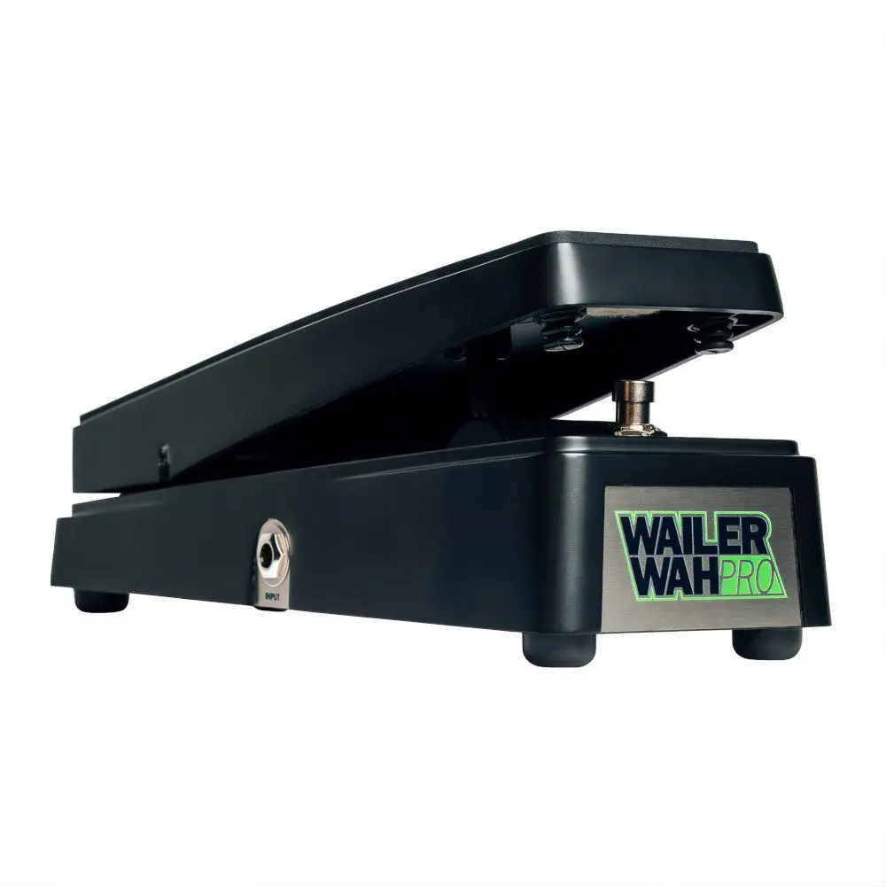 Wah-Wah-Pedal, Gitarreneffekt, Fußpedal, schwarzes Gehäuse, Metallgehäuse
