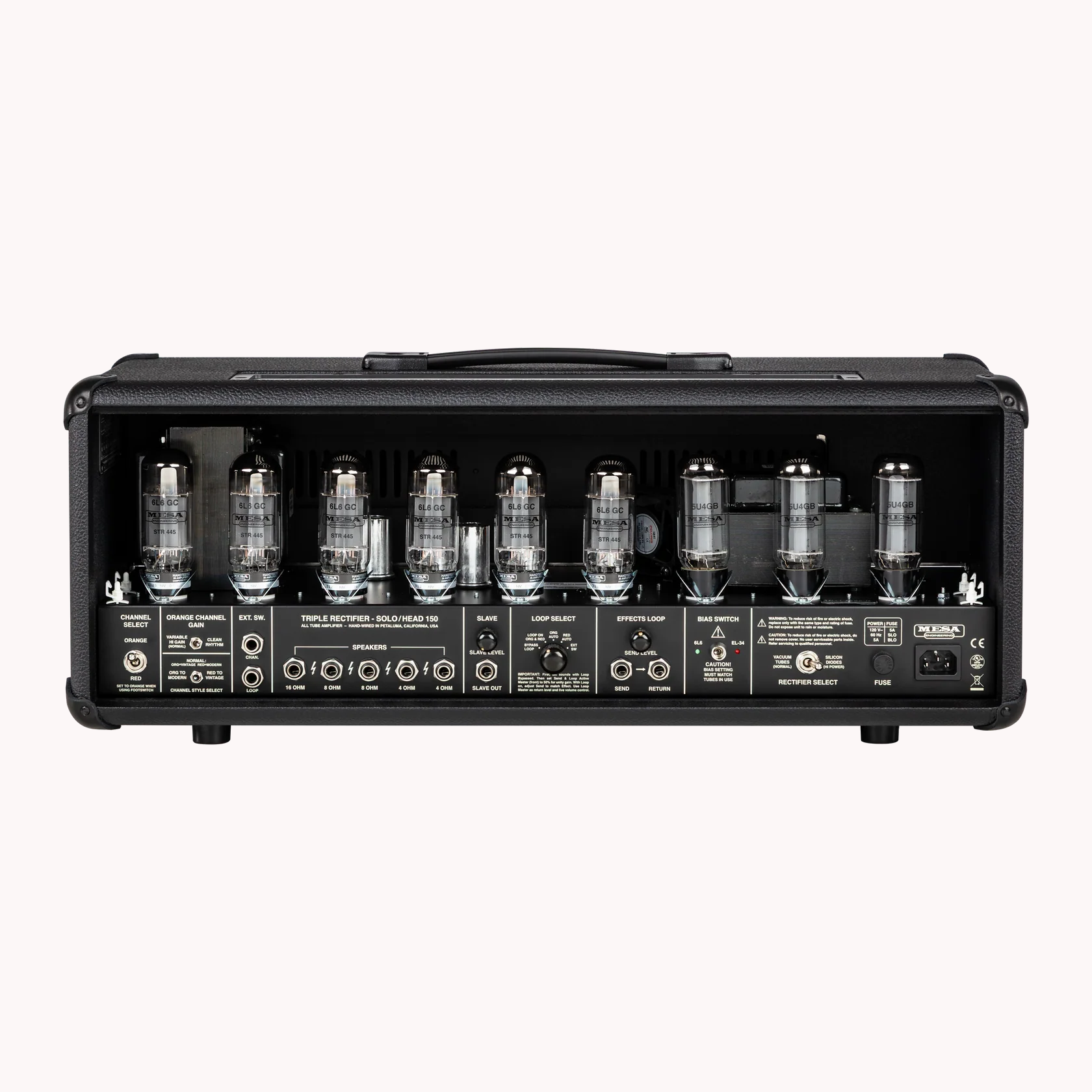 90s Triple Rectifier Standard Head Black Bronco