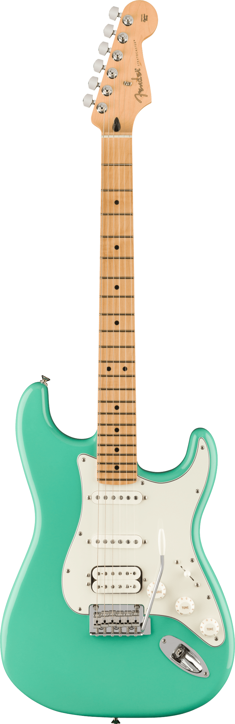 Player Stratocaster® HSS, Maple Fingerboard, Sea Foam Green