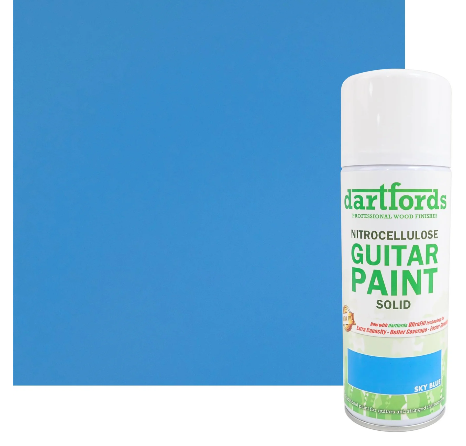 Nitrocelluloselack Sky Blue - 400ml Aerosol