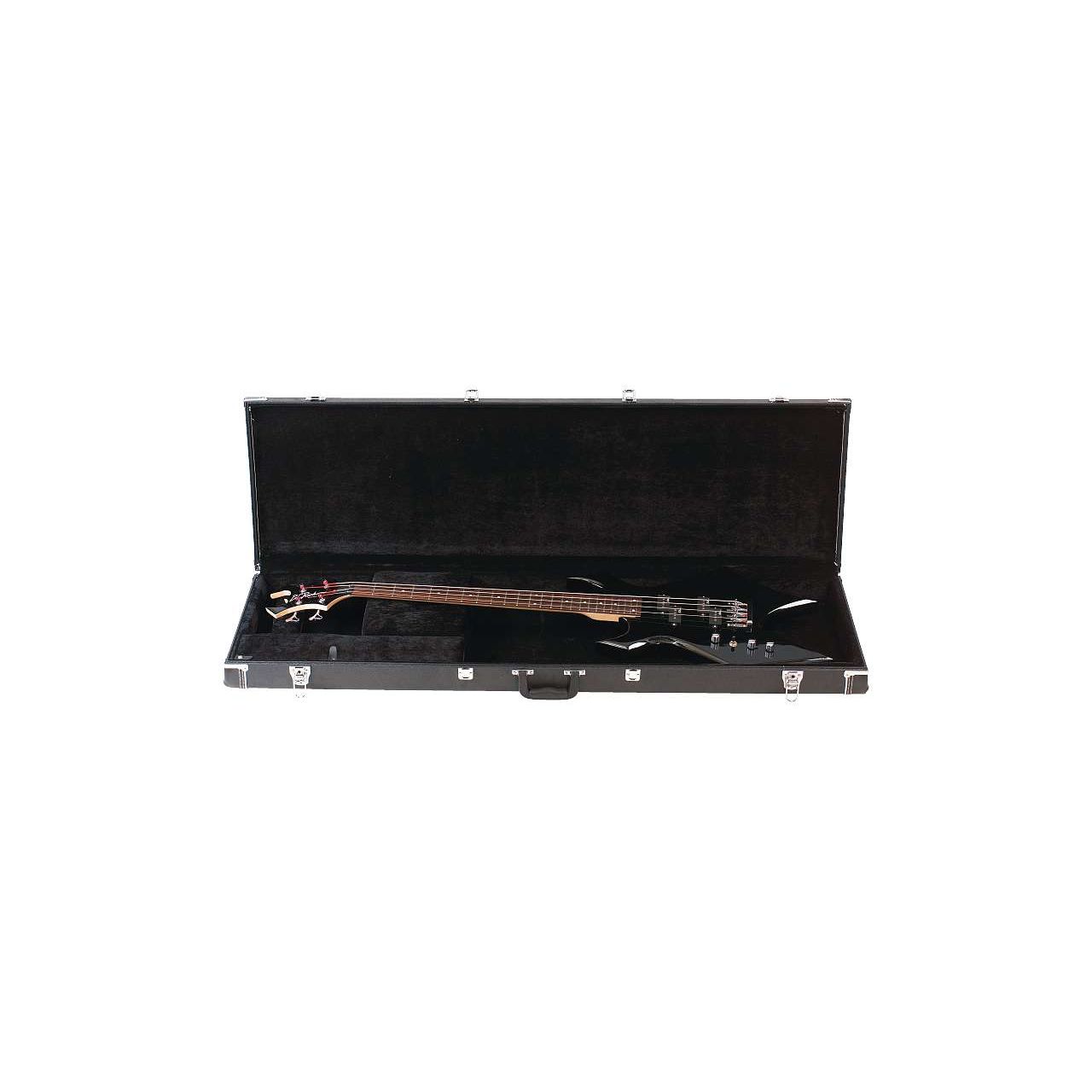 RC 10622 B/SB Warlock BC Rich Bass Case - Black tolex
