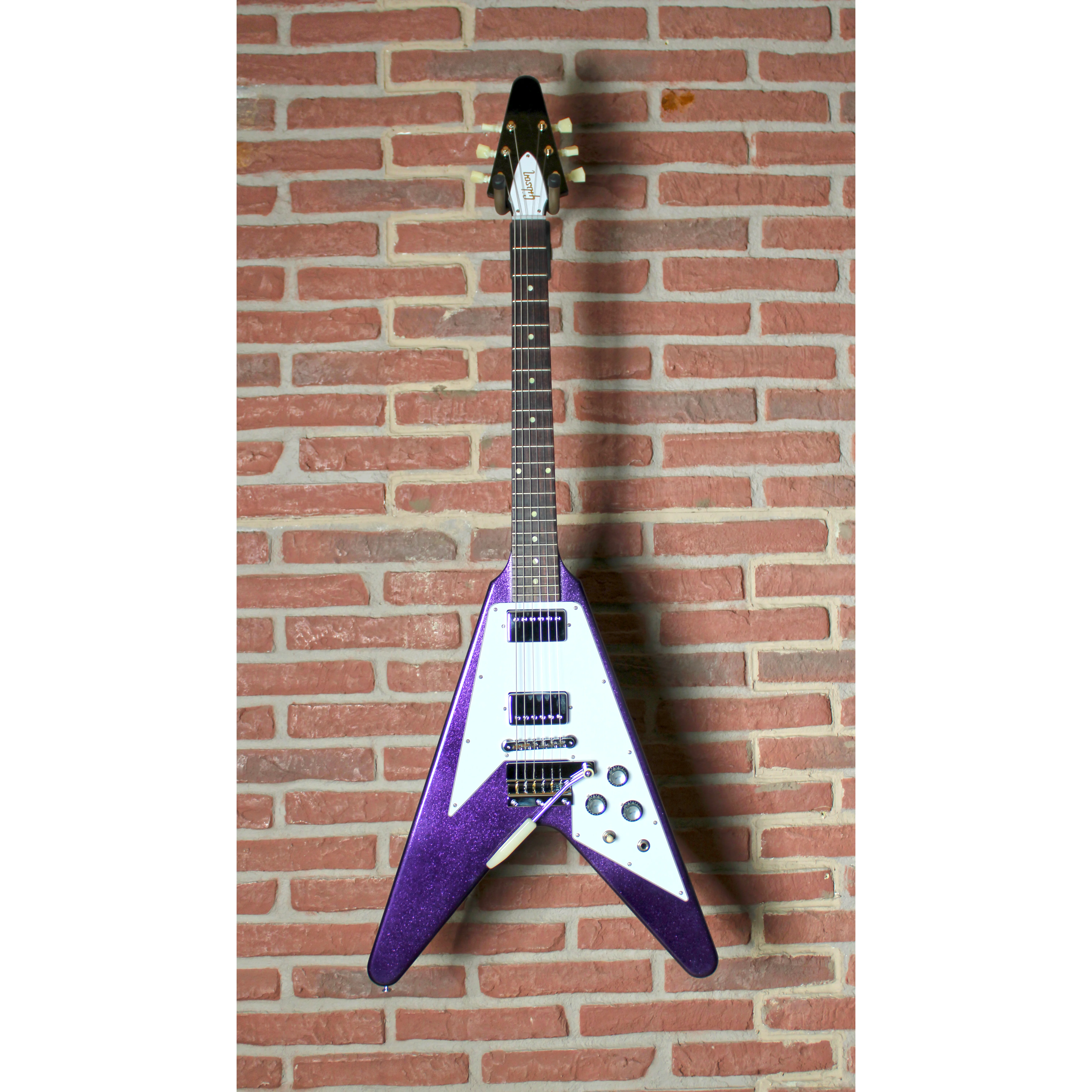 67 Flying V M2M Purple Sparkle Short Maestro Custom Shop