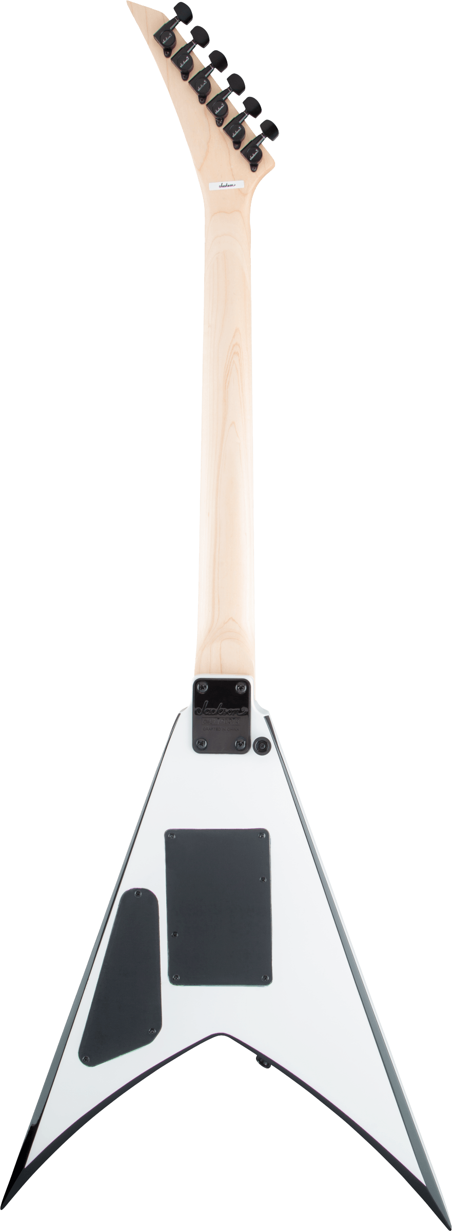 JS Series King V JS32 White with  Black Bevels
