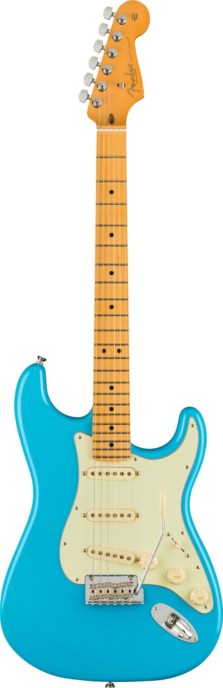 American Professional II Stratocaster, Maple, Miami Blue