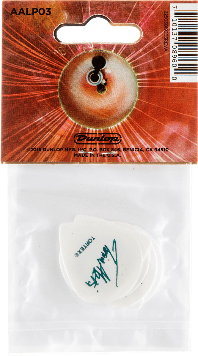 Animals as Leaders Picks 0.60 white Tortex Jazz XL, 6 pcs