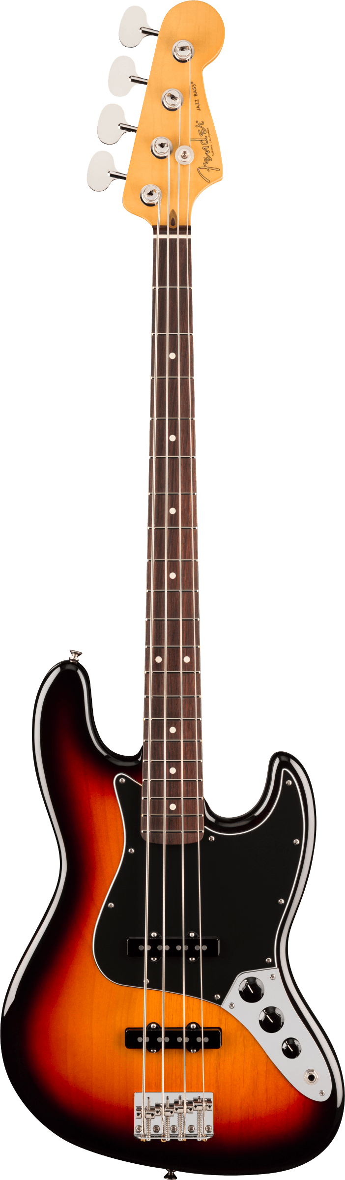 American Professional Classic Jazz Bass Rosewood Fingerboard 3-Color Sunburst
