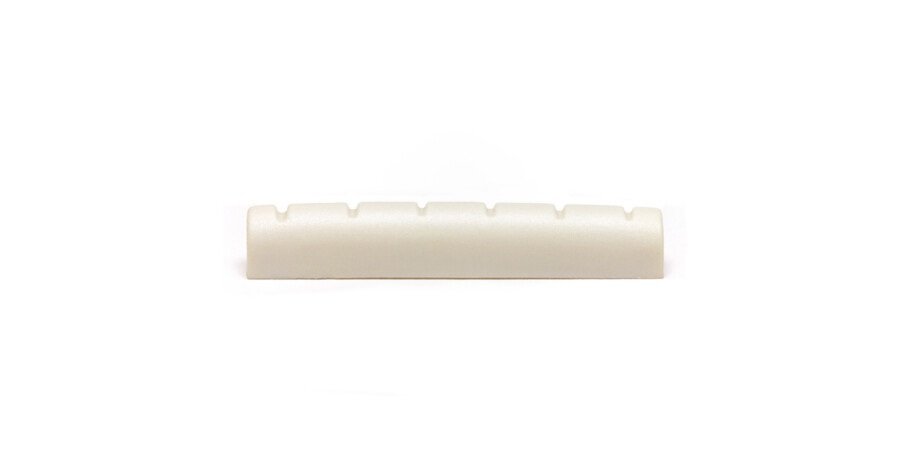 TUSQ PQ-6260-L0 - Classical Guitar Nut, Flat, Slotted, 1 15/16" long , Lefthand Version