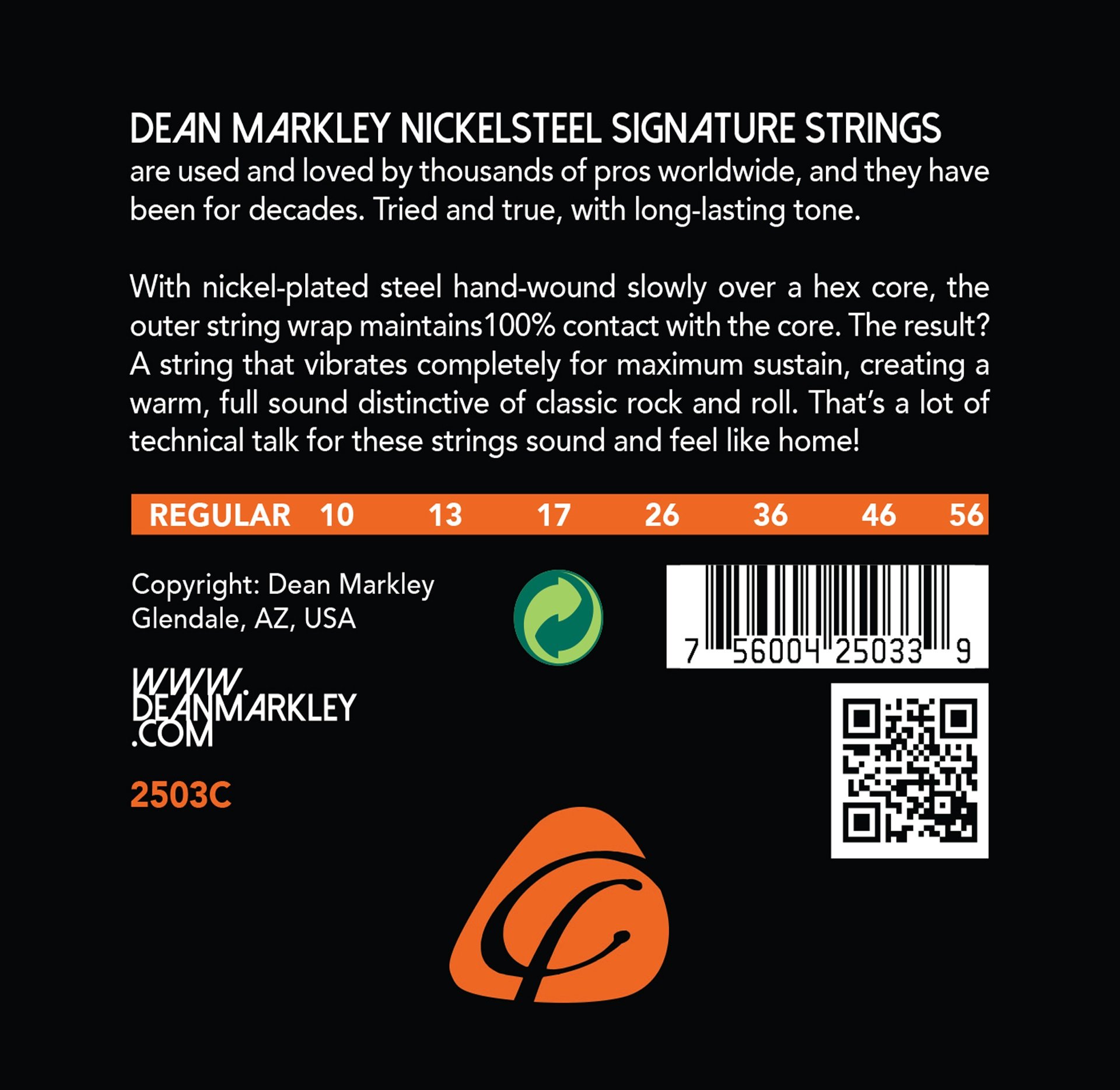 Signature - 2503 C - Electric Guitar String Set, 7-String, Regular, .010-.056