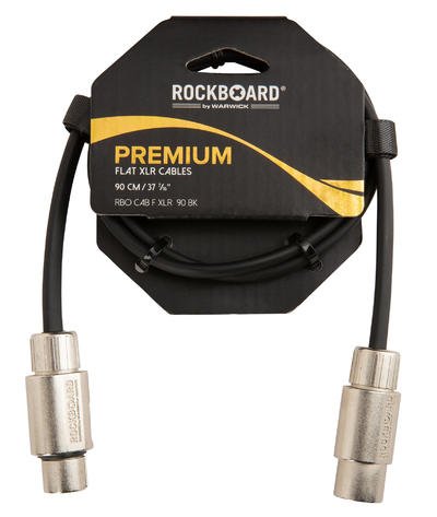 Flat XLR Cable, 90 cm / 35 7/16"