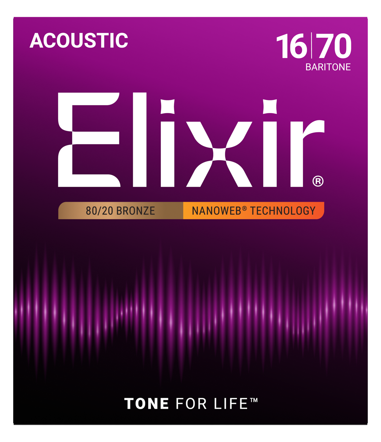 11306 Nanoweb Baritone Acoustic 016-070 