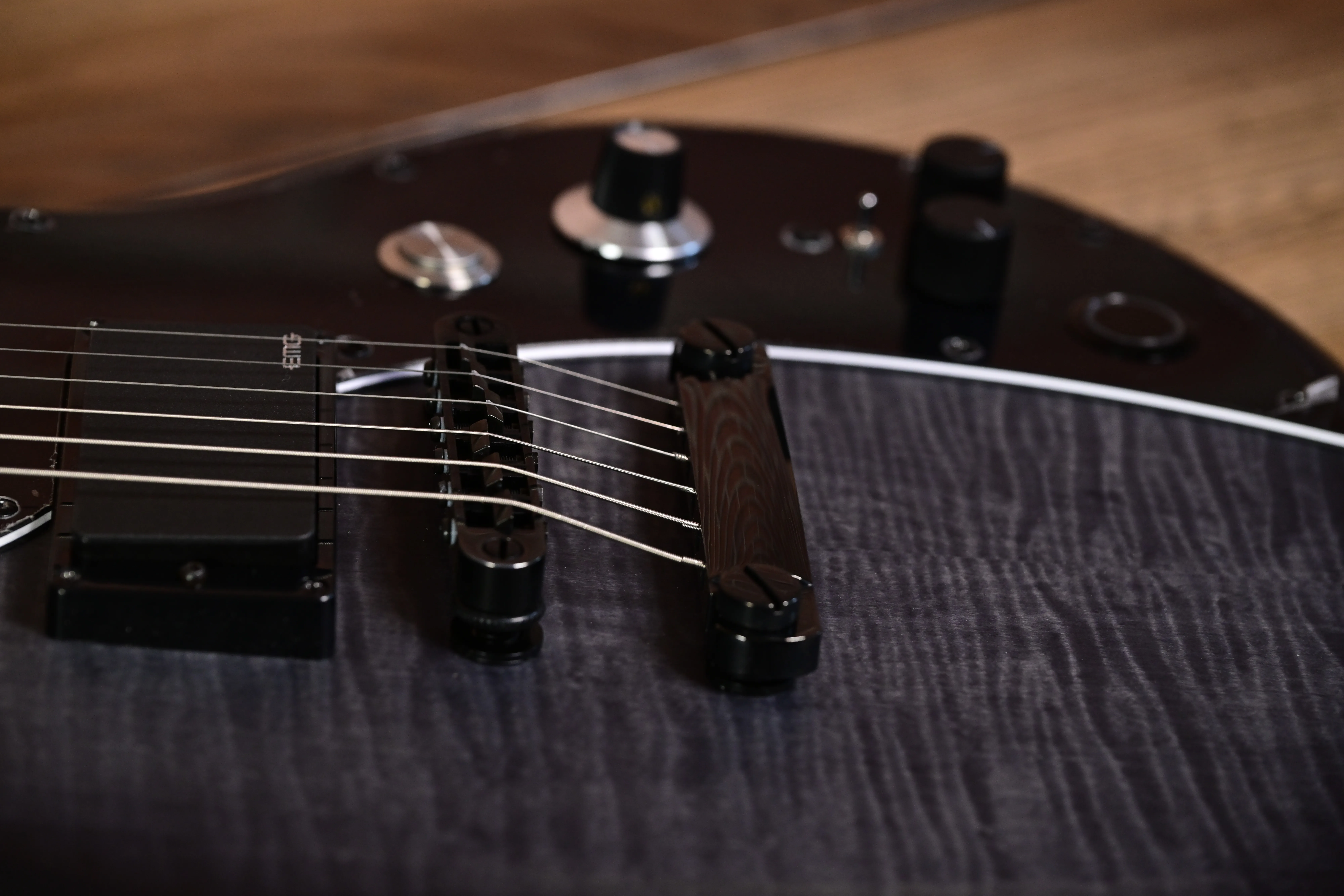 Cyclops DE – Will Putney Signature Flame Top Charcoal Burst